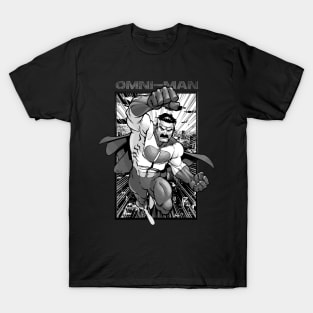 Omni-Man Black and White T-Shirt